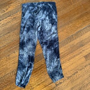 Johnny Was Calme Tie-Dye Blue Super Soft Jogger Sweatpants – Size S
